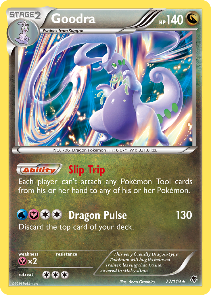 Goodra (77/119) [XY: Phantom Forces] | Galactic Gamez