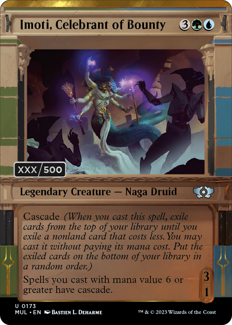 Imoti, Celebrant of Bounty (Serialized) [Multiverse Legends] | Galactic Gamez