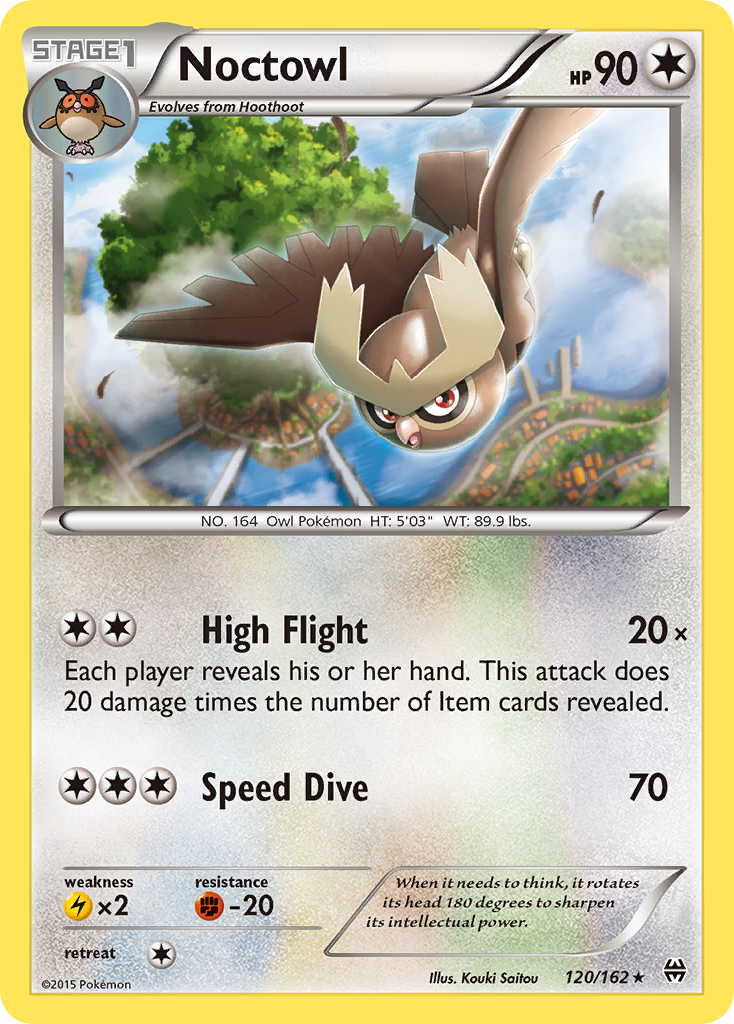 Noctowl (120/162) [XY: BREAKthrough] | Galactic Gamez