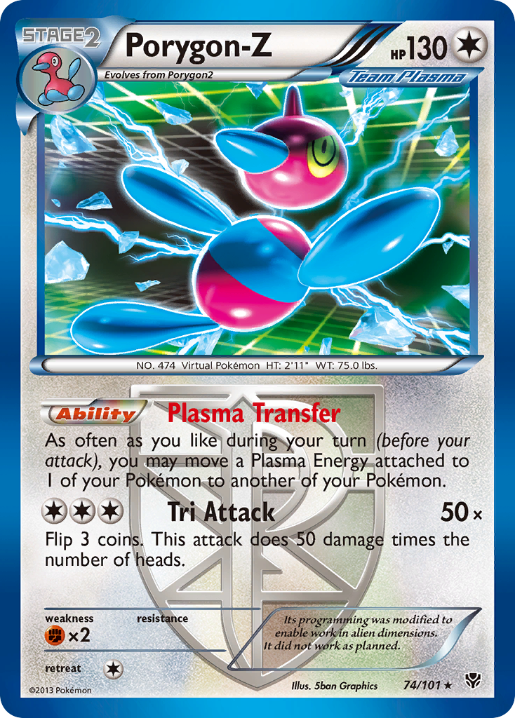 Porygon-Z (74/101) [Black & White: Plasma Blast] | Galactic Gamez