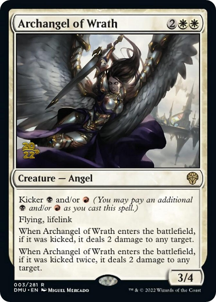 Archangel of Wrath [Dominaria United Prerelease Promos] | Galactic Gamez