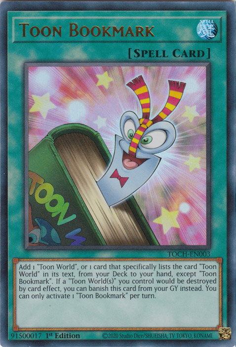 Toon Bookmark [TOCH-EN003] Ultra Rare | Galactic Gamez