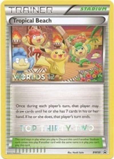 Tropical Beach (BW50) (Top 32) [Black & White: Black Star Promos] | Galactic Gamez