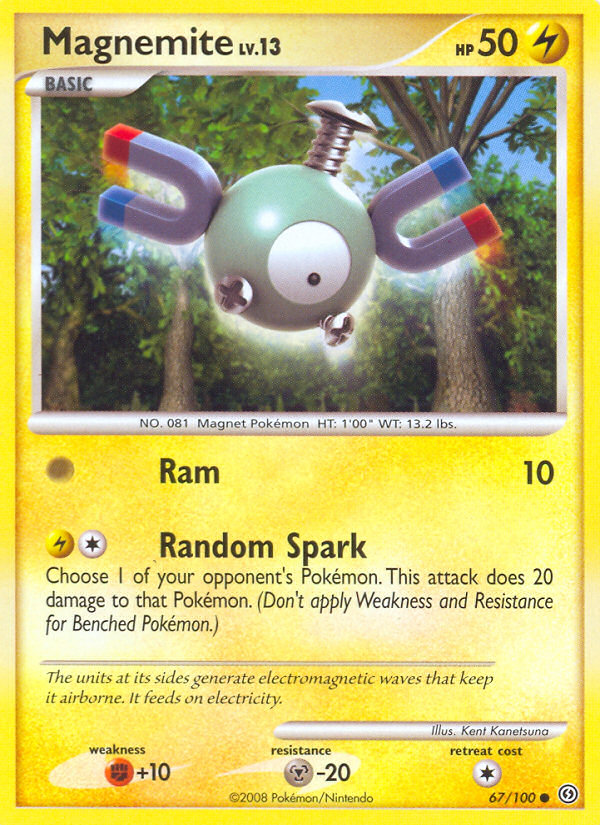 Magnemite (67/100) [Diamond & Pearl: Stormfront] | Galactic Gamez