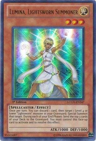 Lumina, Lightsworn Summoner [LCGX-EN247] Ultra Rare | Galactic Gamez