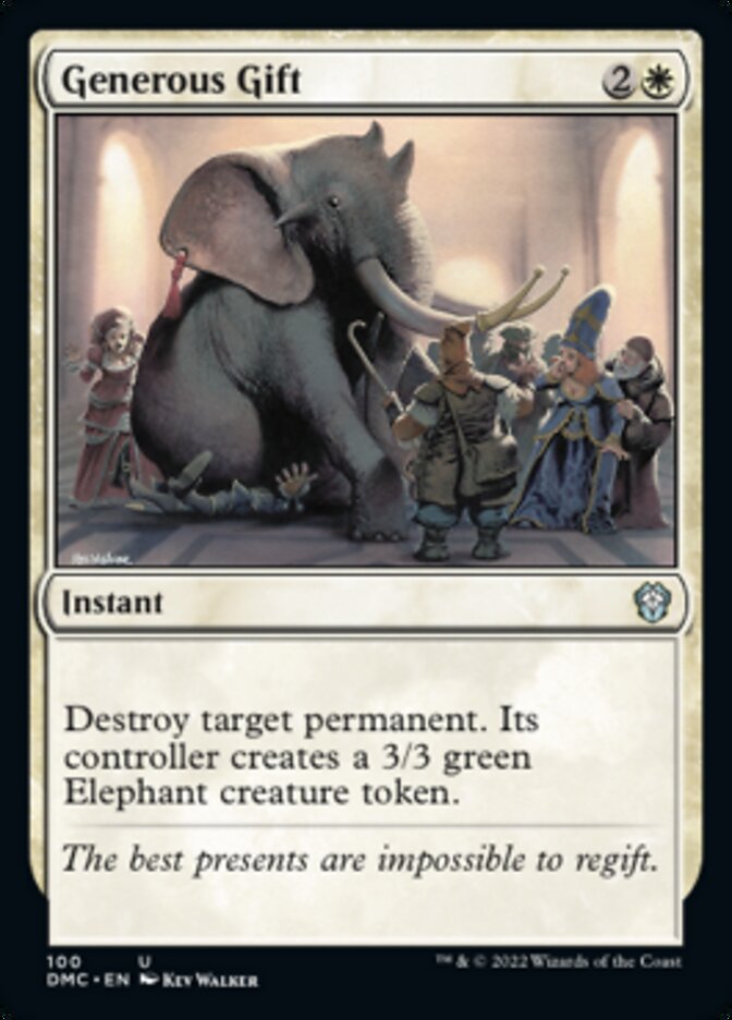 Generous Gift [Dominaria United Commander] | Galactic Gamez