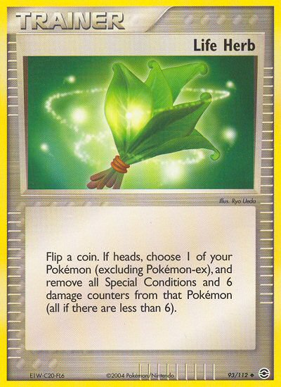 Life Herb (93/112) [EX: FireRed & LeafGreen] | Galactic Gamez