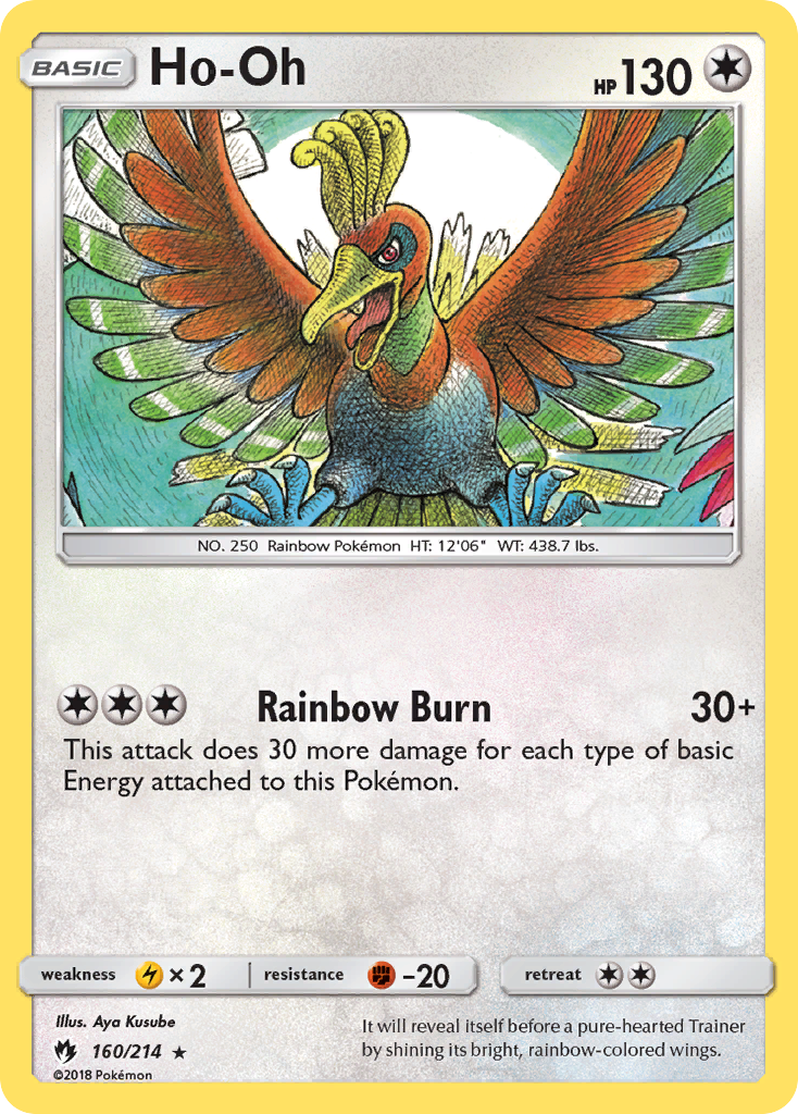 Ho-Oh (160/214) [Sun & Moon: Lost Thunder] | Galactic Gamez