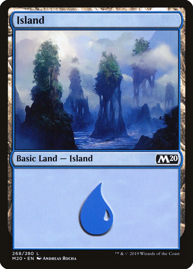 Island (#268) [Core Set 2020] | Galactic Gamez