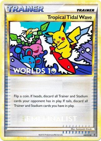 Tropical Tidal Wave (HGSS18) (Semi Finalist) [HeartGold & SoulSilver: Black Star Promos] | Galactic Gamez