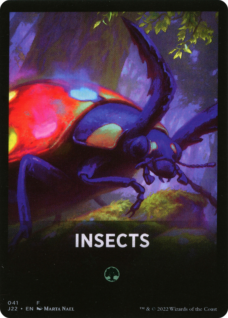 Insects Theme Card [Jumpstart 2022 Front Cards] | Galactic Gamez