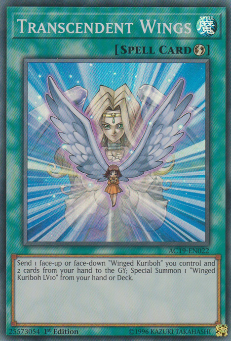 Transcendent Wings [AC19-EN022] Super Rare | Galactic Gamez