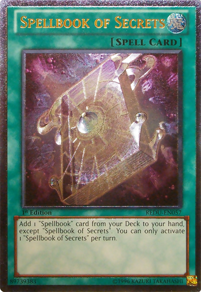 Spellbook of Secrets [REDU-EN057] Ultimate Rare | Galactic Gamez