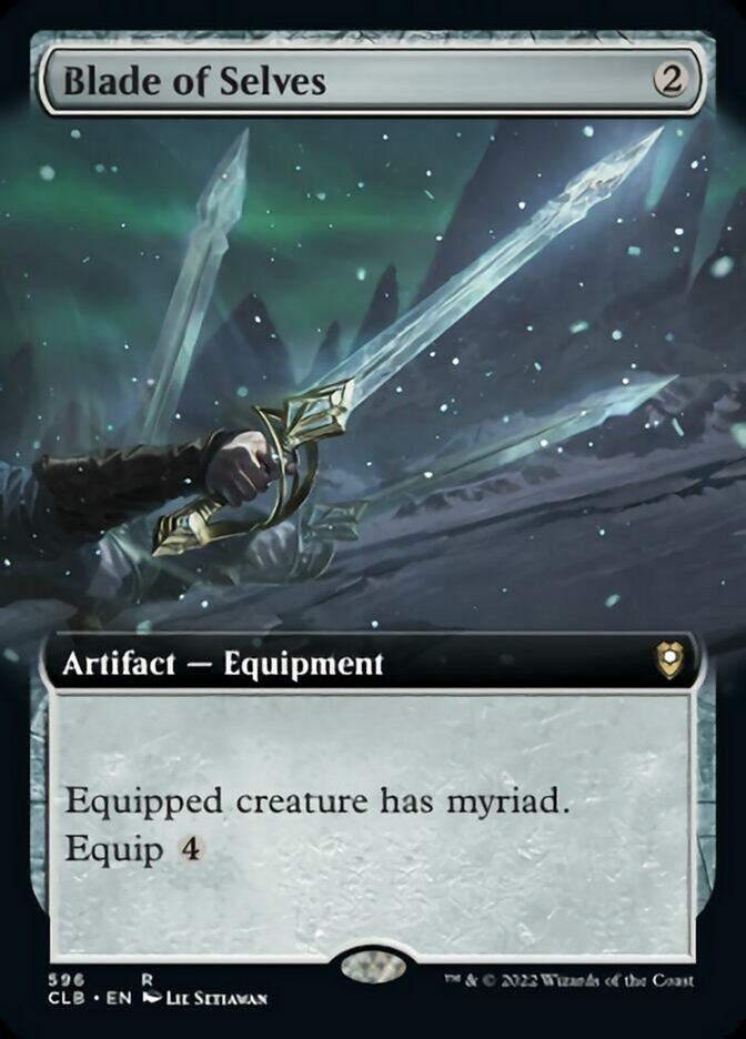 Blade of Selves (Extended Art) [Commander Legends: Battle for Baldur's Gate] | Galactic Gamez