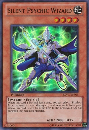 Silent Psychic Wizard [EXVC-EN025] Super Rare | Galactic Gamez