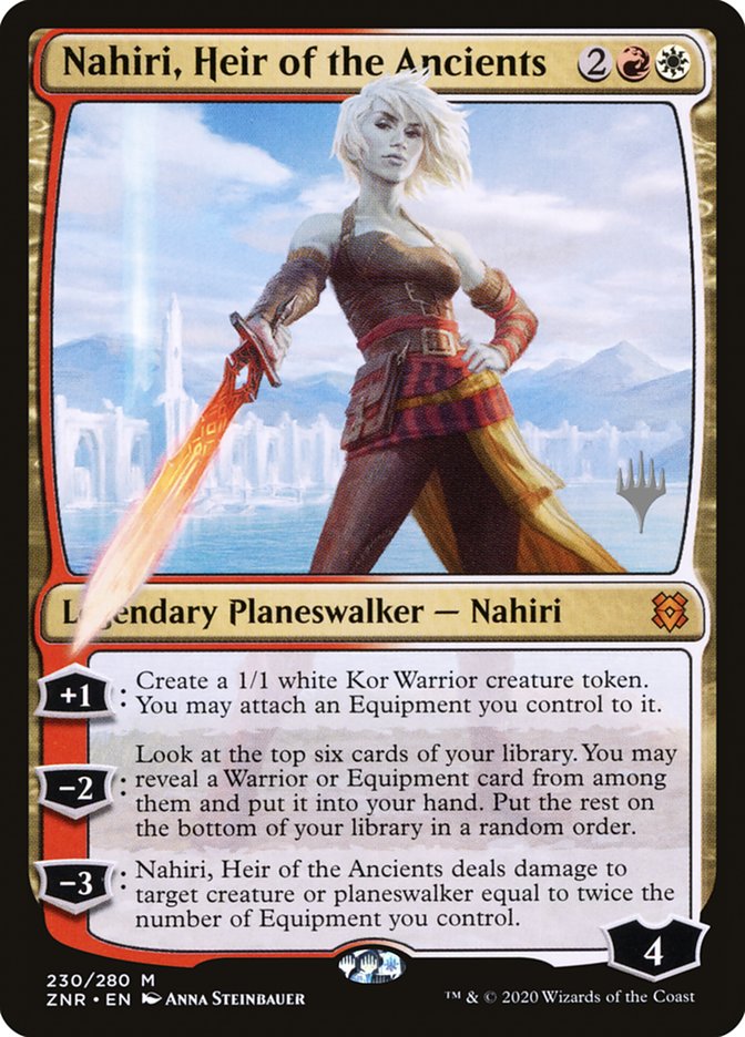 Nahiri, Heir of the Ancients (Promo Pack) [Zendikar Rising Promos] | Galactic Gamez