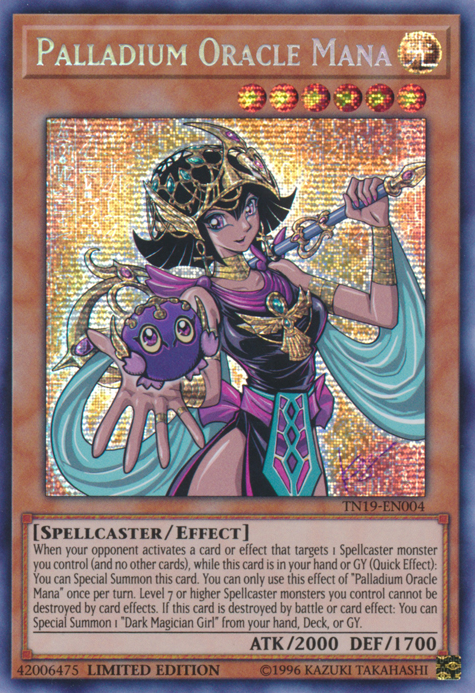 Palladium Oracle Mana [TN19-EN004] Prismatic Secret Rare | Galactic Gamez