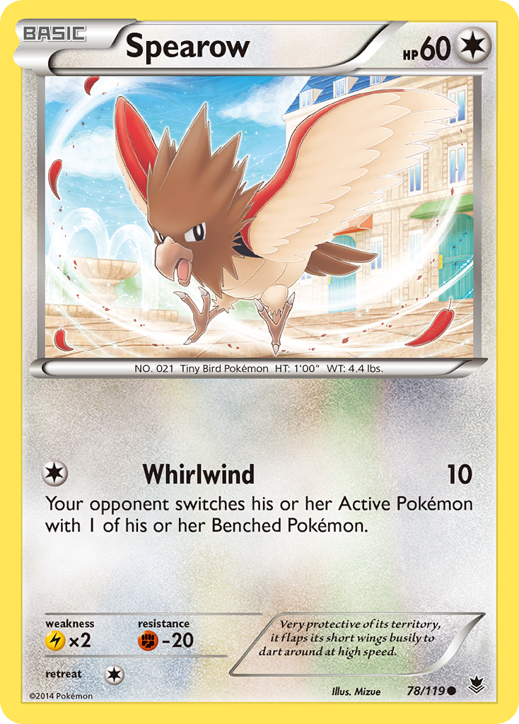 Spearow (78/119) [XY: Phantom Forces] | Galactic Gamez