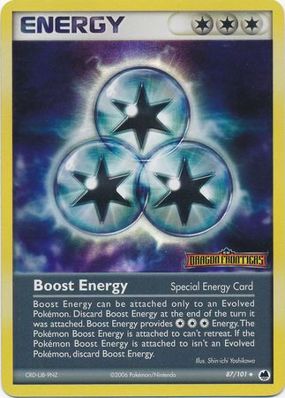 Boost Energy (87/101) (Stamped) [EX: Dragon Frontiers] | Galactic Gamez