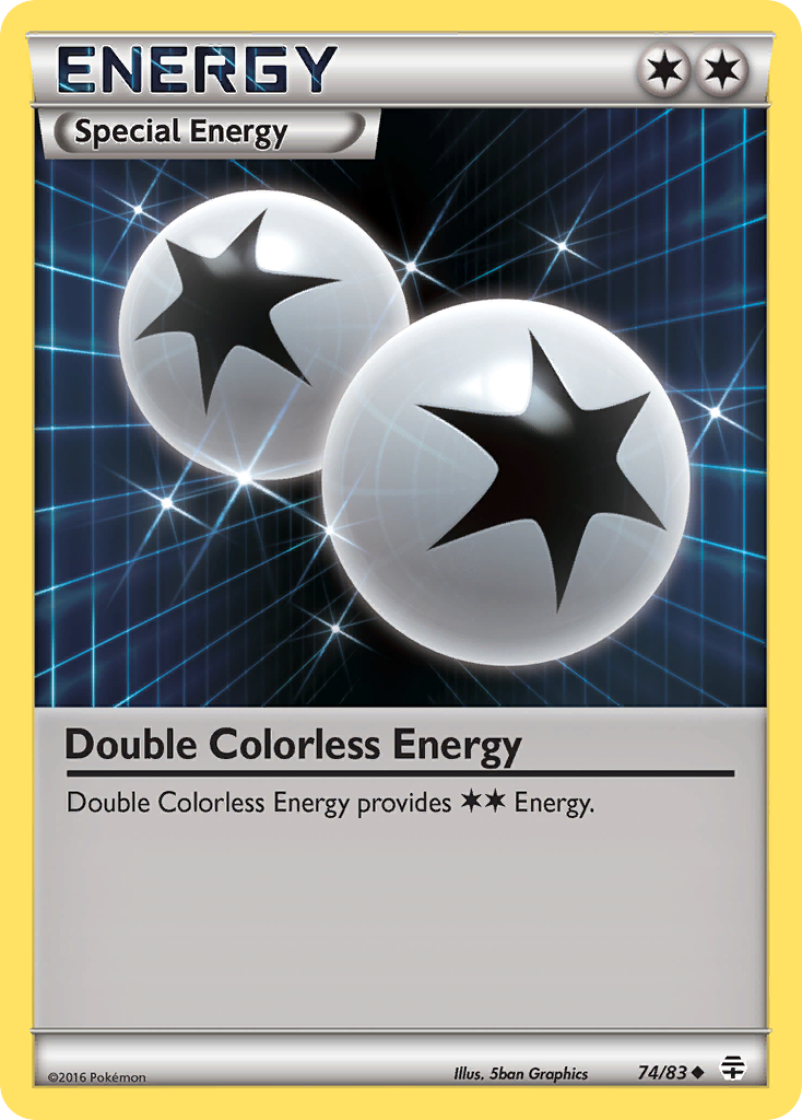 Double Colorless Energy (74/83) [XY: Generations] | Galactic Gamez