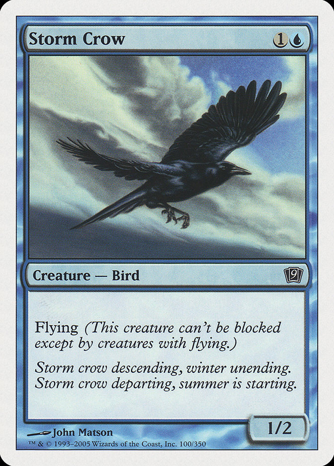 Storm Crow [Ninth Edition] | Galactic Gamez