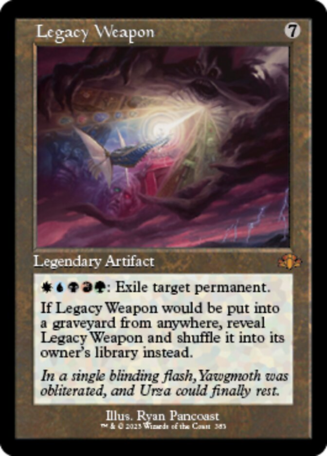 Legacy Weapon (Retro) [Dominaria Remastered] | Galactic Gamez