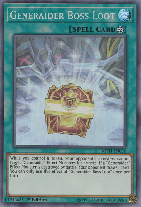 Generaider Boss Loot [MYFI-EN036] Super Rare | Galactic Gamez