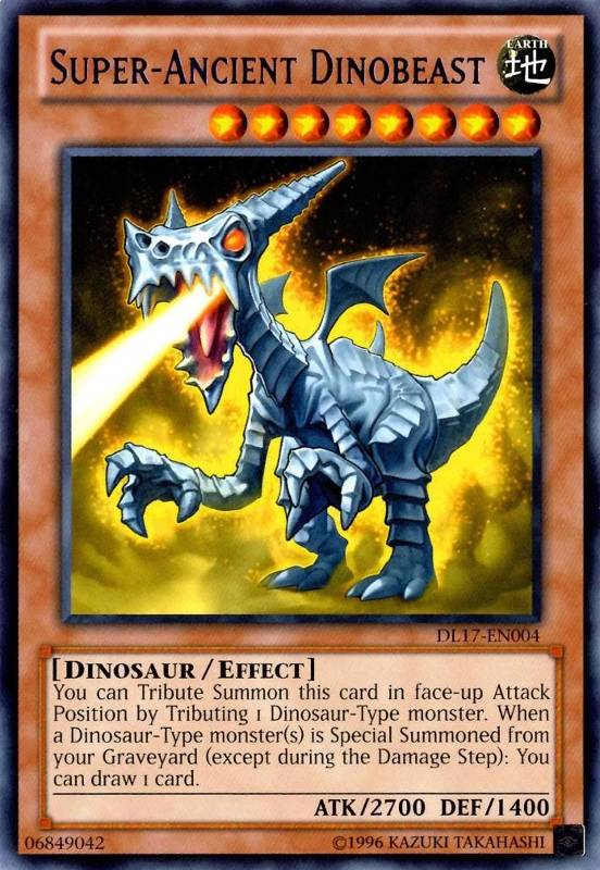 Super-Ancient Dinobeast (Purple) [DL17-EN004] Rare | Galactic Gamez