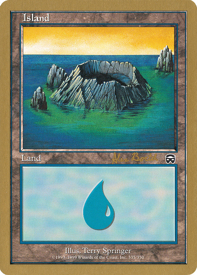 Island (ab335) (Alex Borteh) [World Championship Decks 2001] | Galactic Gamez