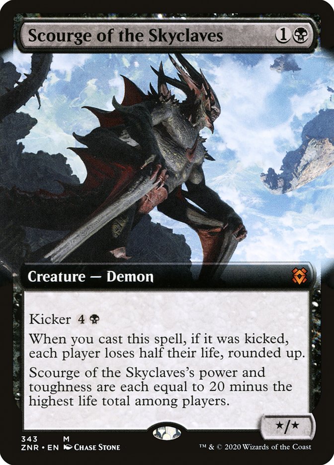 Scourge of the Skyclaves (Extended Art) [Zendikar Rising] | Galactic Gamez