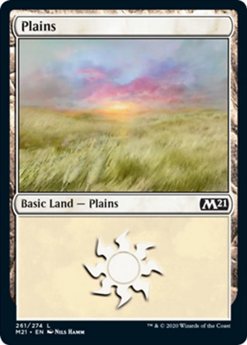 Plains (261) [Core Set 2021] | Galactic Gamez