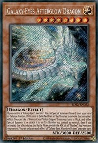 Galaxy-Eyes Afterglow Dragon [LDS2-EN052] Secret Rare | Galactic Gamez