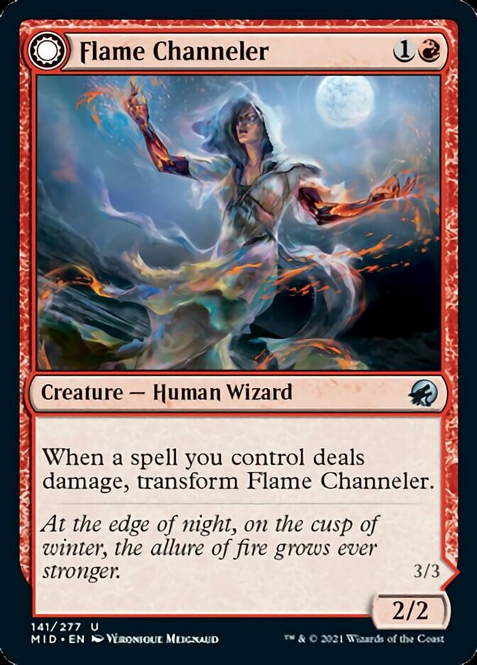 Flame Channeler // Embodiment of Flame [Innistrad: Midnight Hunt] | Galactic Gamez