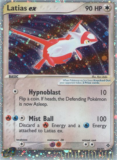 Latias ex (93/97) [EX: Dragon] | Galactic Gamez