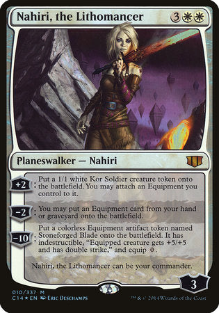 Nahiri, the Lithomancer (Commander 2014) [Commander 2014 Oversized] | Galactic Gamez