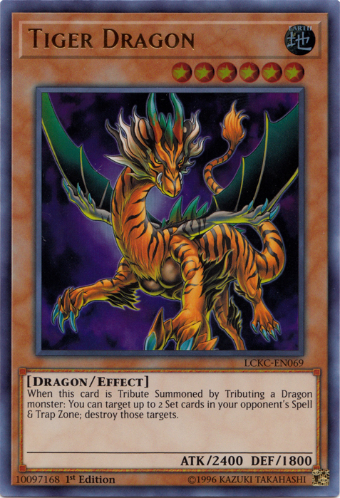 Tiger Dragon [LCKC-EN069] Ultra Rare | Galactic Gamez