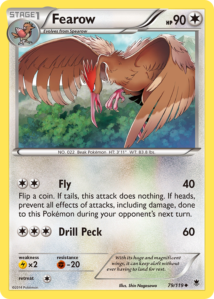 Fearow (79/119) [XY: Phantom Forces] | Galactic Gamez