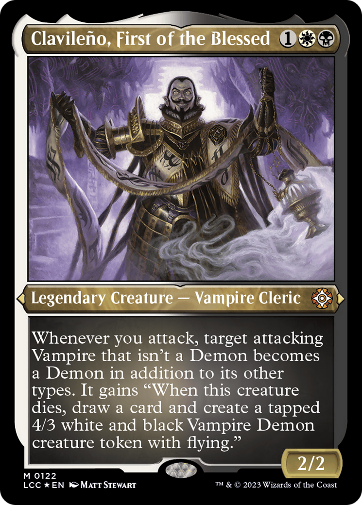 Clavileno, First of the Blessed (Display Commander) [The Lost Caverns of Ixalan Commander] | Galactic Gamez