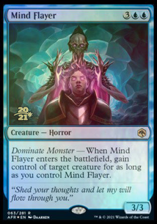 Mind Flayer [Dungeons & Dragons: Adventures in the Forgotten Realms Prerelease Promos] | Galactic Gamez