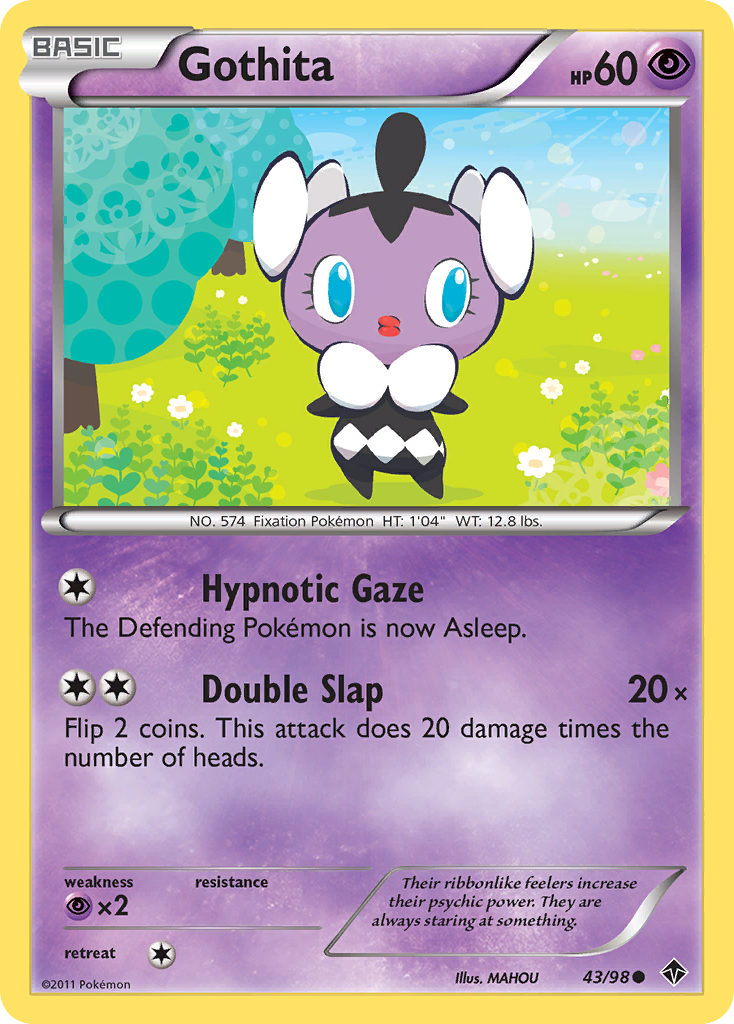 Gothita (43/98) [Black & White: Emerging Powers] | Galactic Gamez