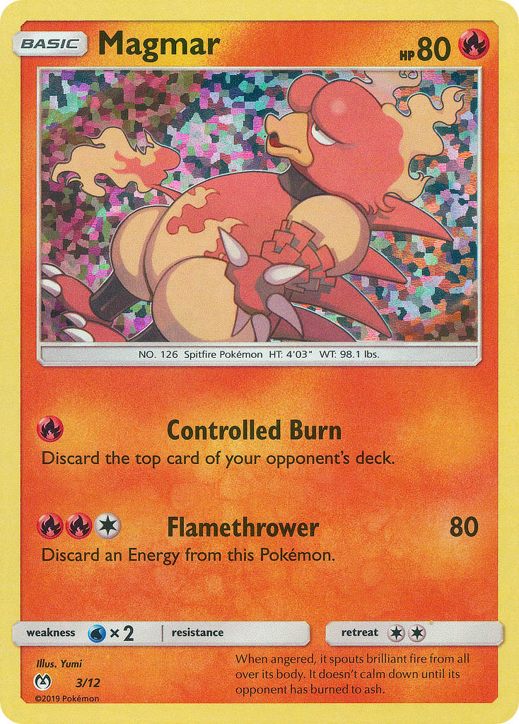 Magmar (3/12) [McDonald's Promos: 2019 Collection] | Galactic Gamez