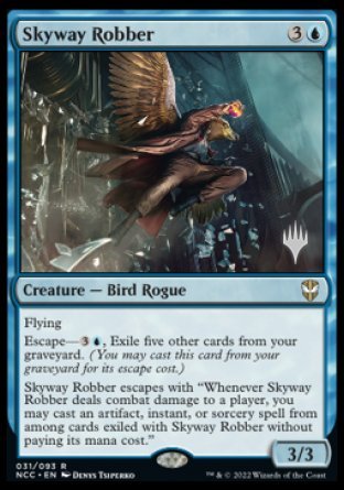 Skyway Robber (Promo Pack) [Streets of New Capenna Commander Promos] | Galactic Gamez