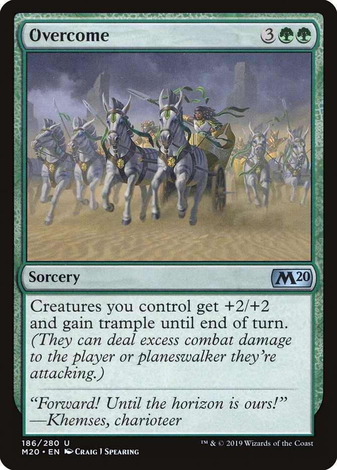 Overcome [Core Set 2020] | Galactic Gamez