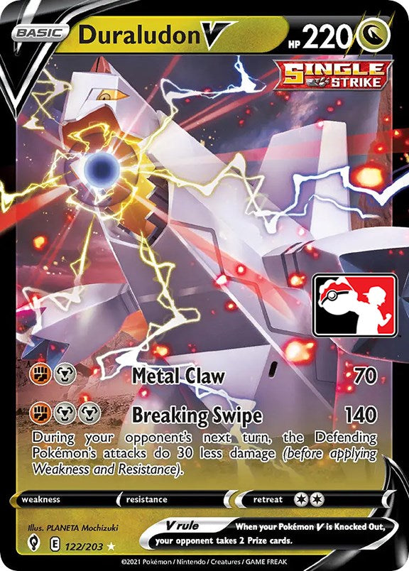 Duraludon V (122/203) [Prize Pack Series One] | Galactic Gamez