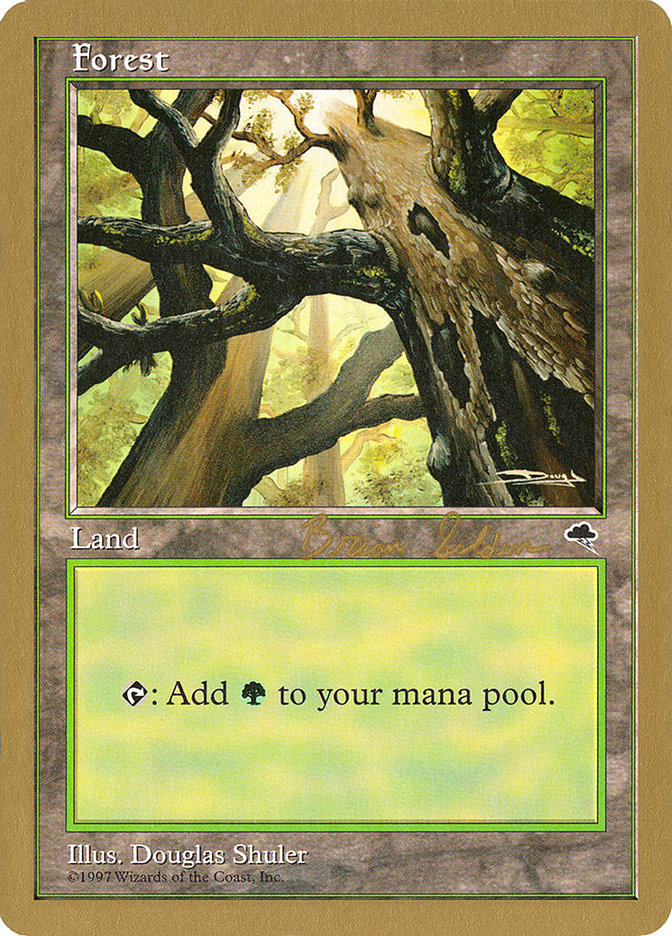 Forest (bs347) (Brian Selden) [World Championship Decks 1998] | Galactic Gamez