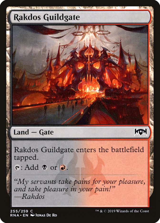 Rakdos Guildgate (255/259) [Ravnica Allegiance] | Galactic Gamez