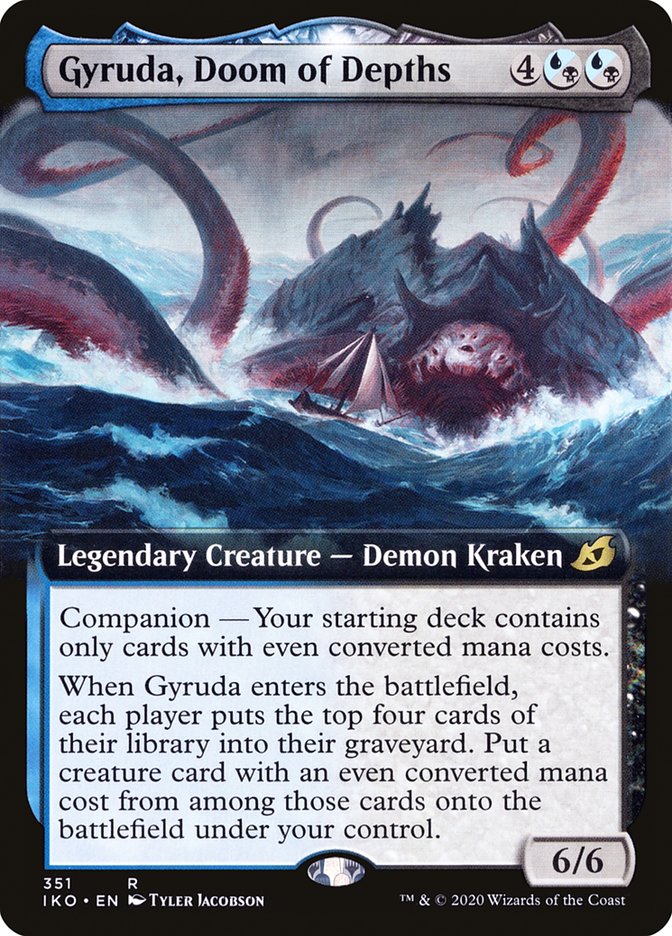 Gyruda, Doom of Depths (Extended Art) [Ikoria: Lair of Behemoths] | Galactic Gamez