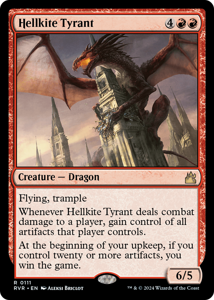 Hellkite Tyrant [Ravnica Remastered] | Galactic Gamez