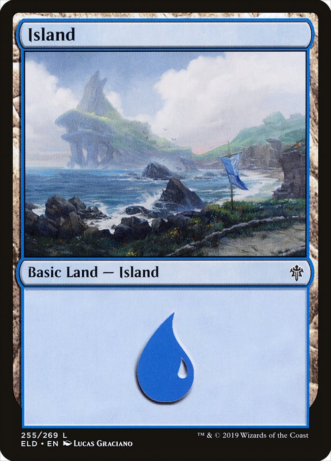 Island (255) [Throne of Eldraine] | Galactic Gamez