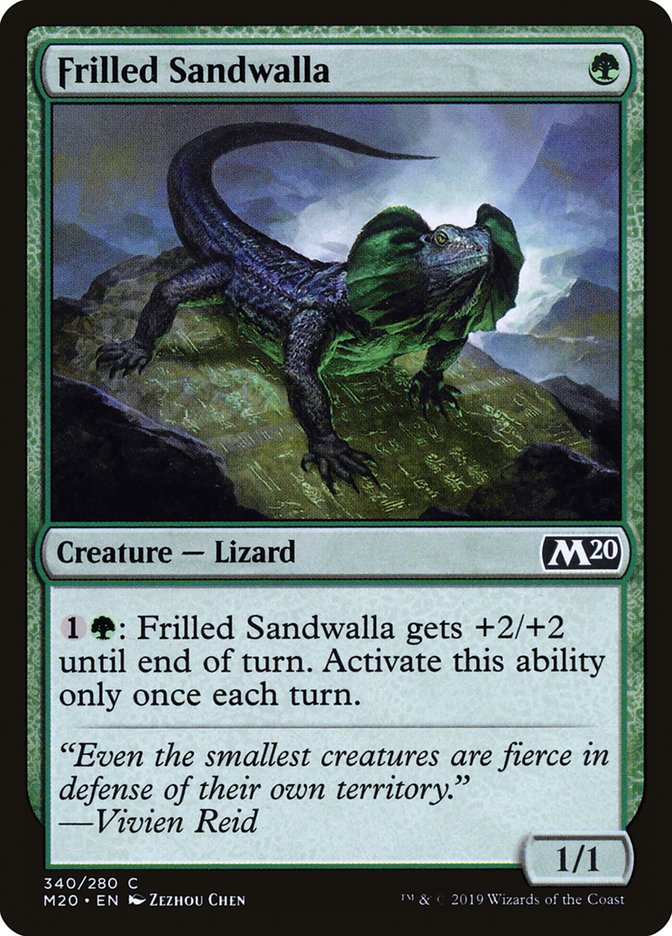 Frilled Sandwalla [Core Set 2020] | Galactic Gamez